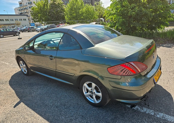 Peugeot 307 CC cena 7900 przebieg: 237900, rok produkcji 2003 z Warszawa małe 121